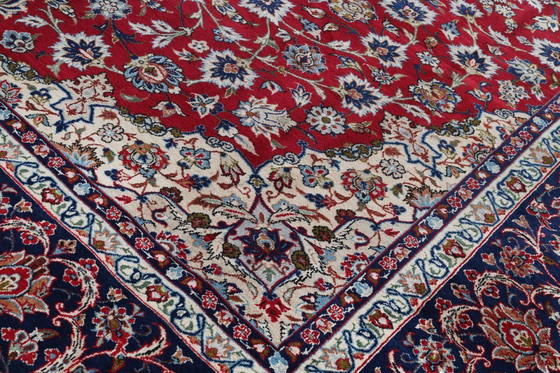 Image 1 of Alfombra persa Isfahán 4,40 x 3,20 Alfombra oriental fina n.º 4