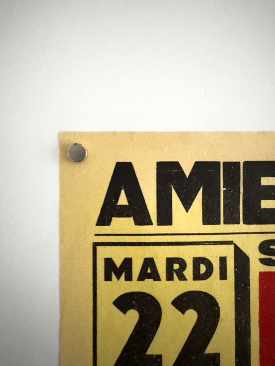 Image 1 of Affiche originale française de catch CATCH – Sérigraphie – 1960 – 60,00 × 39,50 cm