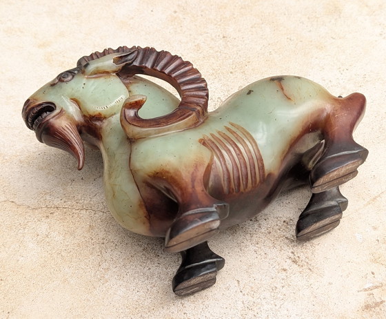 Image 1 of Set unico di capre cinesi di giada