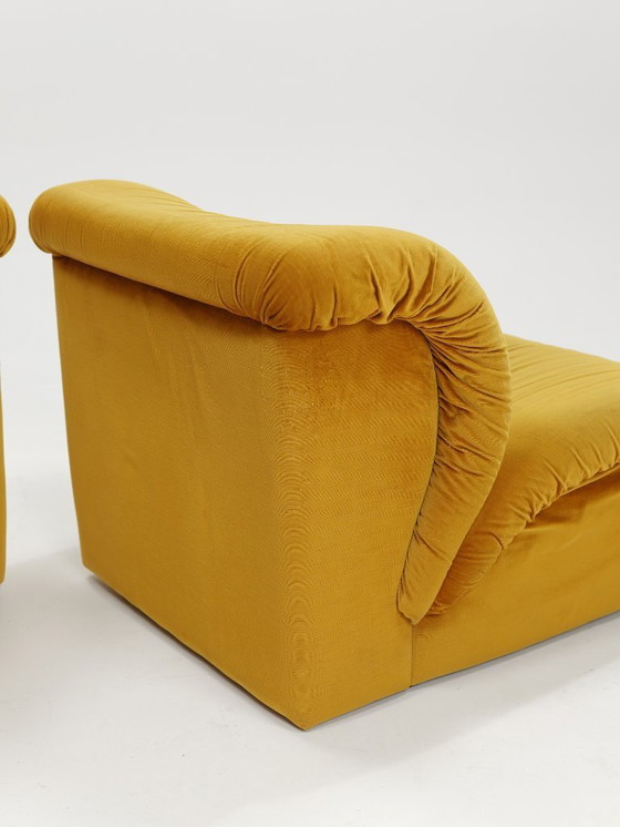 Image 1 of Pair of Doimo Salotti Lounge Chairs, 1970s