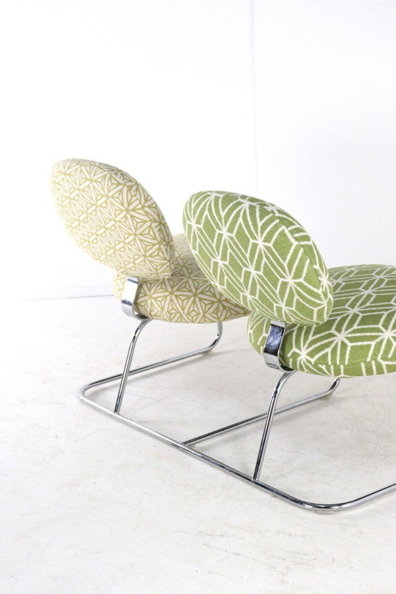 Image 1 of Artifort Vega canapé banquette vintage rembourré