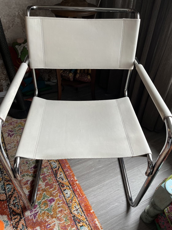 Image 1 of Thonet s34 vintage tubular frame chair