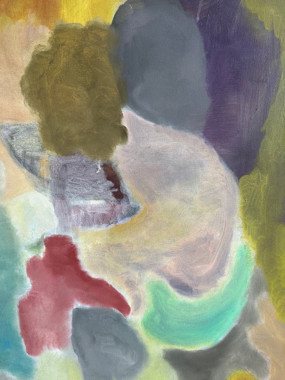 Image 1 of Large abstract painting Untitled