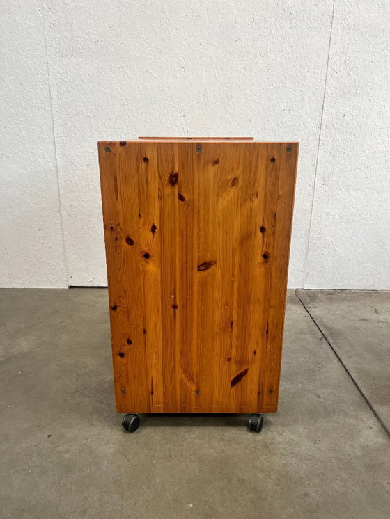 Image 1 of Vintage Audio Furniture, Cabinet, Pin, Pull-out Leaf, 1970's / 1980's