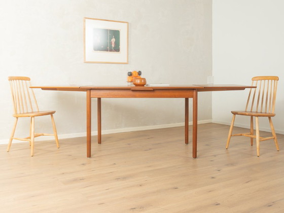 1960s Dining Table, Poul Hundevad – Wood (photo 7 of 12)