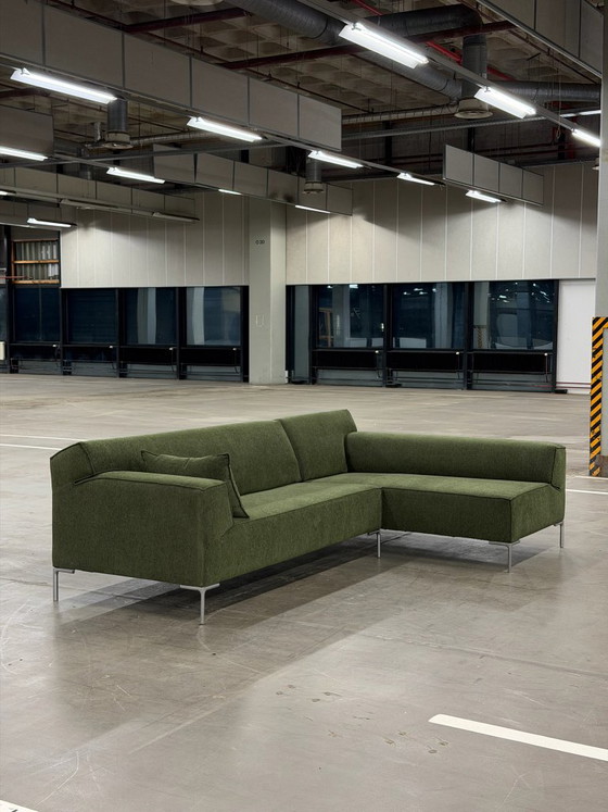 Design On Stock Bloq Sofa | Grün | – Ecksofas, Textile (photo 4 of 12)