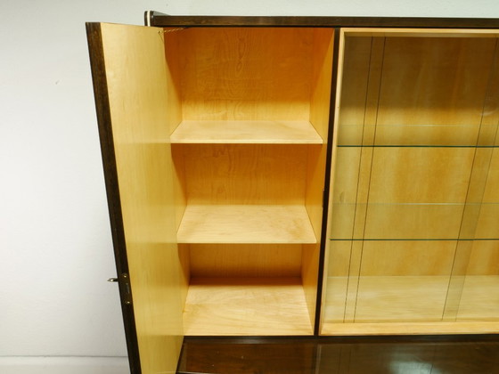 Image 1 of Vintage highboard with bar, living room cabinet, 60s, Germany