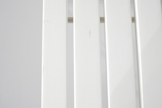 Image 1 of Panca "400" in legno bianco di Harry Bertoia per Knoll International.