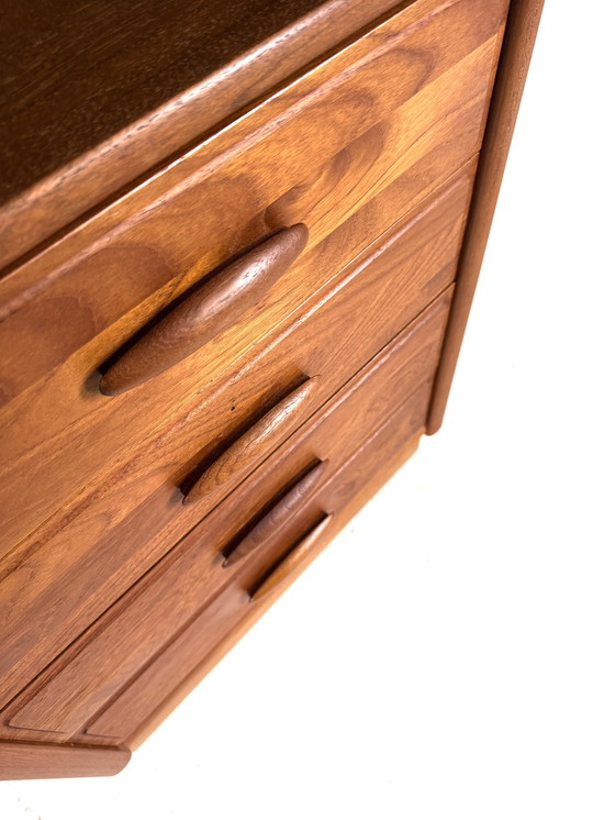 Image 1 of Bibliothèque vintage en teck, Dyrlund '70