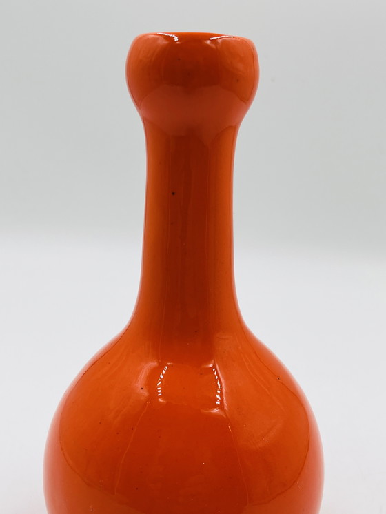 Image 1 of Keramikvase orange Italy