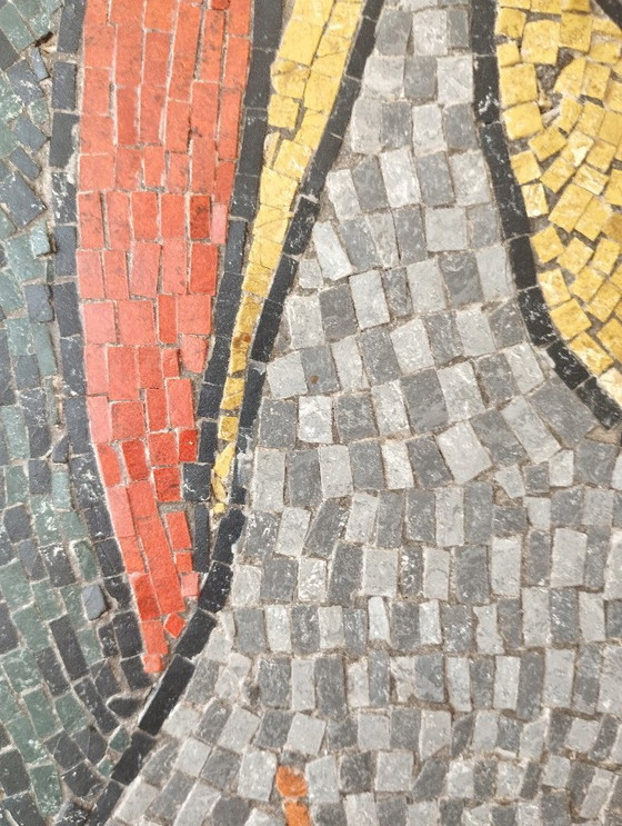 Image 1 of Vintage Wall Object or Mosaic Work, Ca. 1950