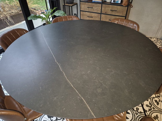 Image 1 of Round design table 150cm full ceramic top