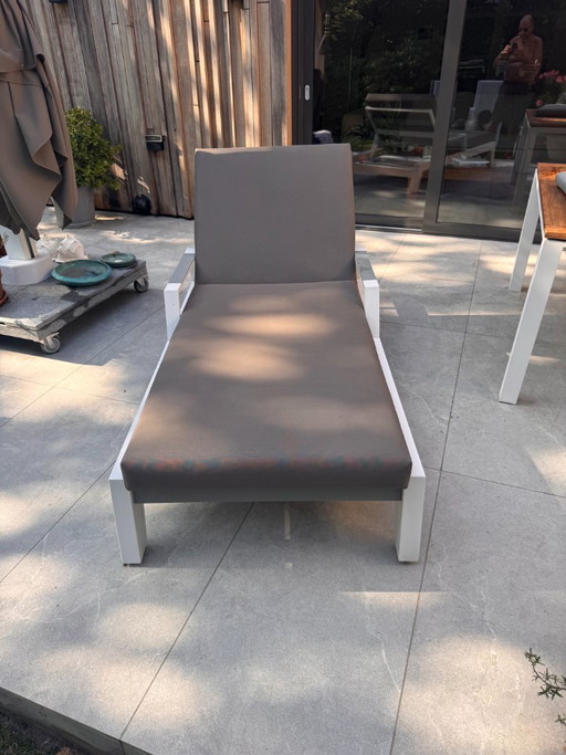 Lettino prendisole per la vita all'aria aperta – ligbed tuin, Aluminium (photo 2 of 5)