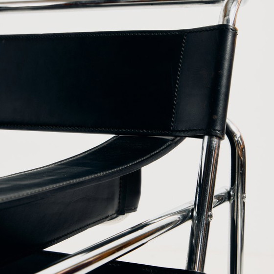 MK11558 B3 / Sedia Wassily di Marcel Breuer per Gavina – Poltrone, Leather (photo 8 of 21)