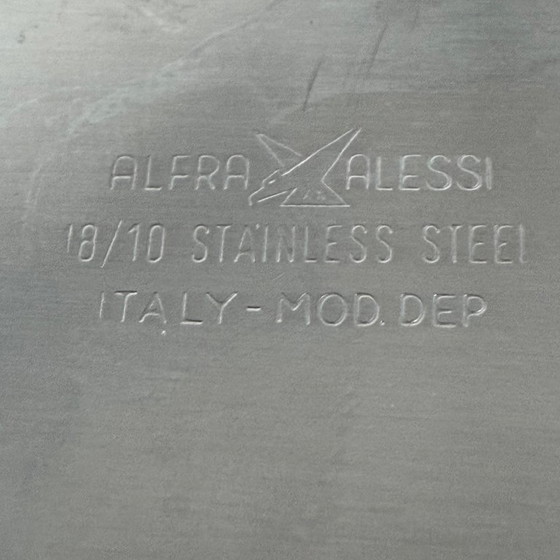 Image 1 of ALessi RVS mand/schaal fruit, brood