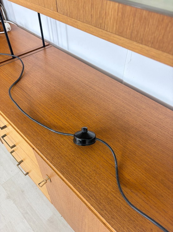 Image 1 of Omnia-plankensysteem, wandmeubel voor de woonkamer, wandplank van Ernst Dieter Hilker (1960)