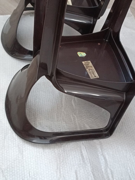 Image 1 of Paire de fauteuils par Henry Massonnet pour Stamp 1974