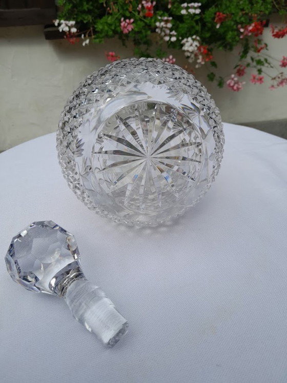 Bohemian Crystal Drink Set – Glass & Decanter (photo 6 of 7)