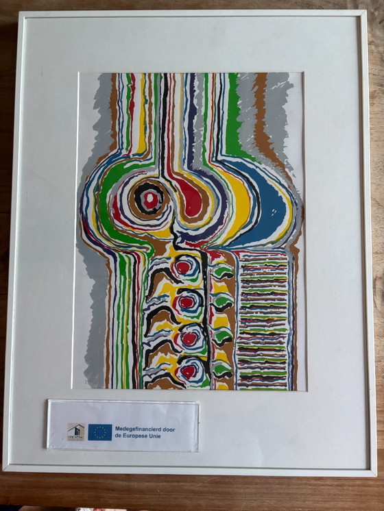 Image 1 of 2x disegni a tecnica mista, senza cornice