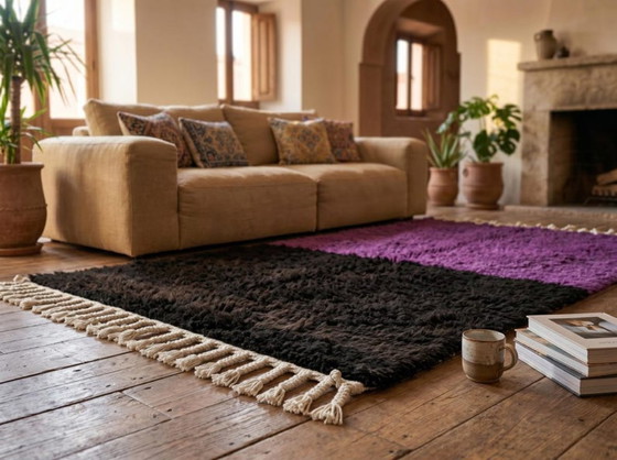 Image 1 of Marokkaans wollen tapijt 250cm x 150cm