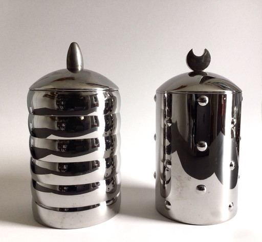 Alessi 2 boîtes de rangement Kalisto