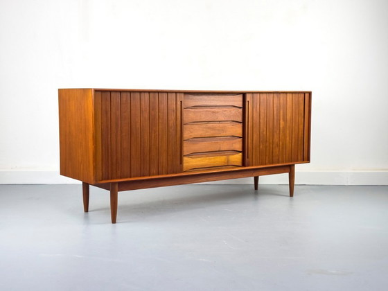 Image 1 of Danish teak sideboard by Johannes Aasbjerg, 1960s
