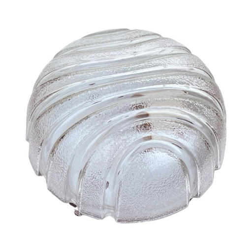 Glass Ceiling Lamp, Eickmeier Leuchten, Germany, 1970s