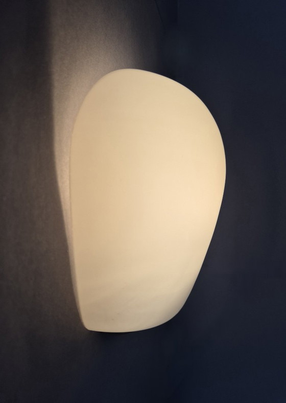 Image 1 of Vintage Mid-Century Glass Wall light Wilhelm Wagenfeld Peill & Putzler