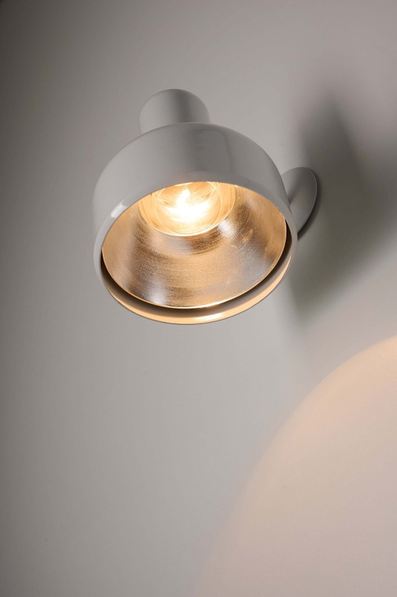 Fog & Mørup 'Peanut' Wall Lamp by Jo Hammerborg, Wall lights, Metal, Silver (photo 7 of 8)