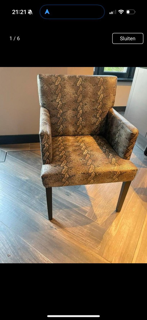 Chairs macazz with print
