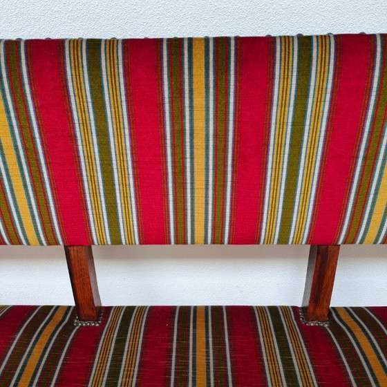 Image 1 of Banc antique en chêne français, banc d'entrée, banc de salle à manger, banc de table à manger c