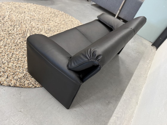 Image 1 of Leolux Bora Beta Sofa 2.5-Seater Black Leather