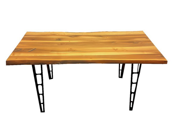 Image 1 of table à manger en noyer