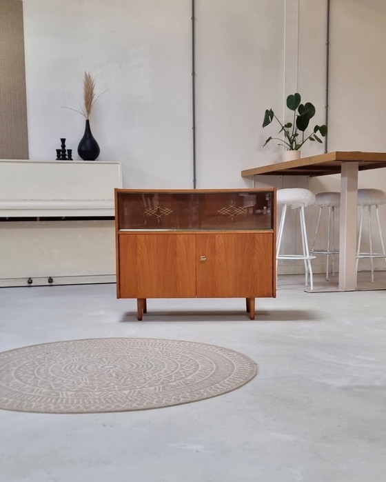 Image 1 of Mid-century display cabinet