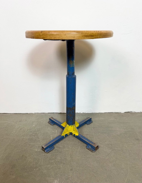 Image 1 of Industrial Workshop Stool, 1960s