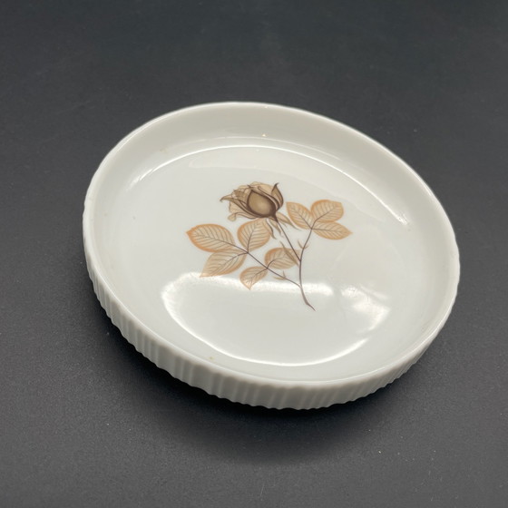 Rosenthal Form 2000 Schattenrose, Sweet Dish Ø 11 cm, Loewy / Latham, Vintage, Decorative Objects, Porcelain (photo 6 of 6)