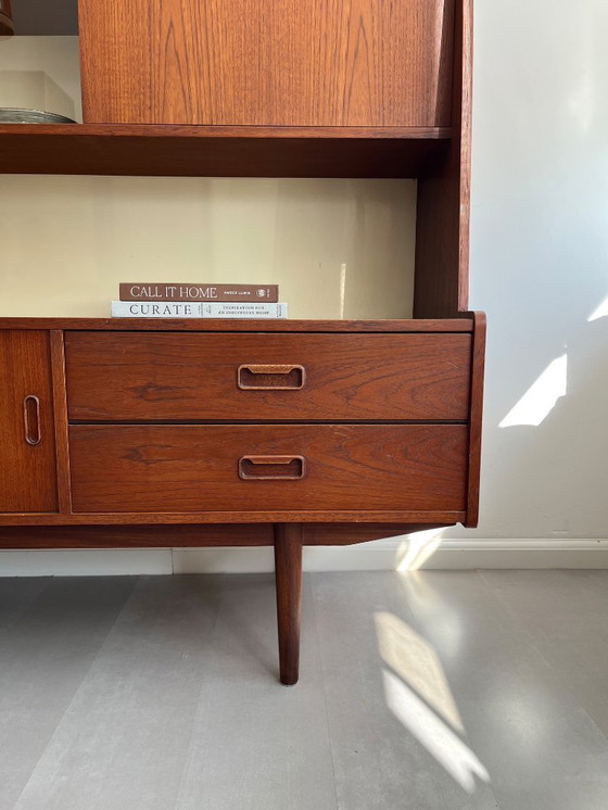 Image 1 of Vintage teak highboard/wall unit, 1960s