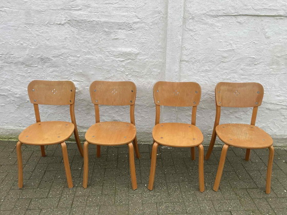 Image 1 of Sedia di design vintage svedese nello stile di Alvar Aalto