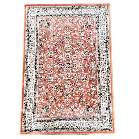 Image 1 of Tapis persan vintage rose de Tabriz, 202 x 140 cm, années 1970