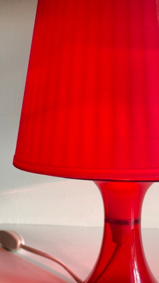 Red Ikea Vintage Lamp – Table lamps, Plexiglass (photo 8 of 24)