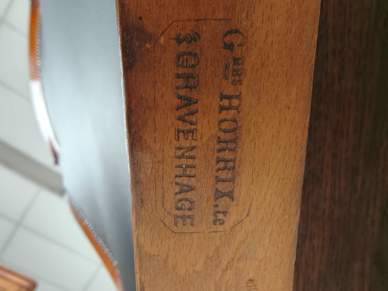 Antiker Bibliotheksstuhl aus dem 19. Jahrhundert von Horrix – Schwarzes Leder – Verstellbarer relaxsessel (photo 18 of 19)