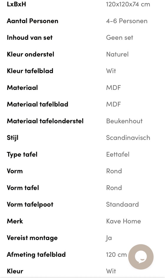 Image 1 of Tavolo da pranzo Kave OQUI, ovale allungabile