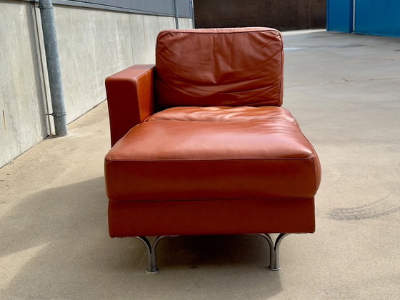 Poltrona Frau Chaise Longue Cognac Leer Italiaans Design – Fauteuils, Leather (photo 5 of 14)