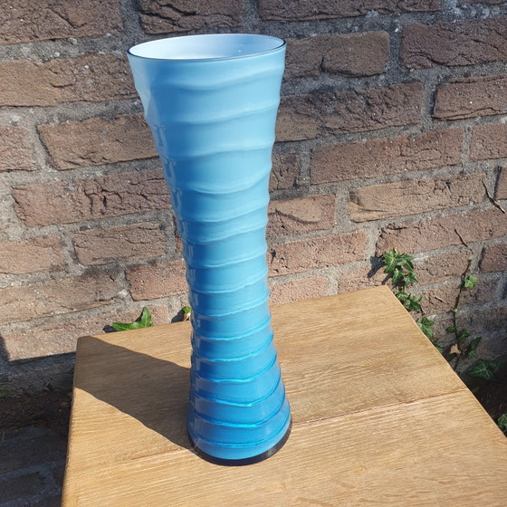Bellissimo, Grande Vaso Vintage Degli Anni '60 / '70 Colore Ombré – Vasi, Glass (photo 2 of 5)