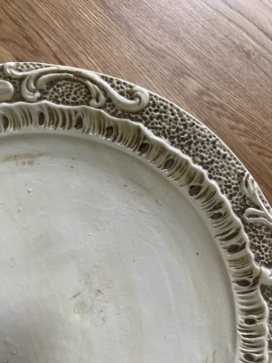 Image 1 of Vintage Capodimonte schaal Italië - N+kroon