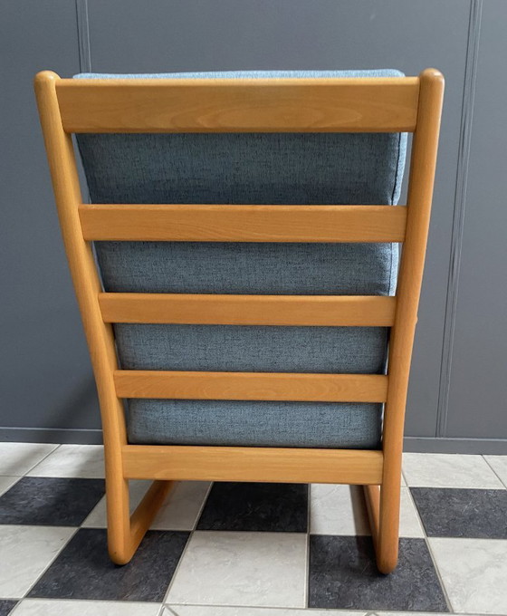 Image 1 of Silla danesa con respaldo alto de Johannes Andersen para Silkeborg