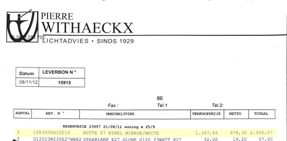 Image 1 of 3x lámparas colgantes Prandina Notte S7