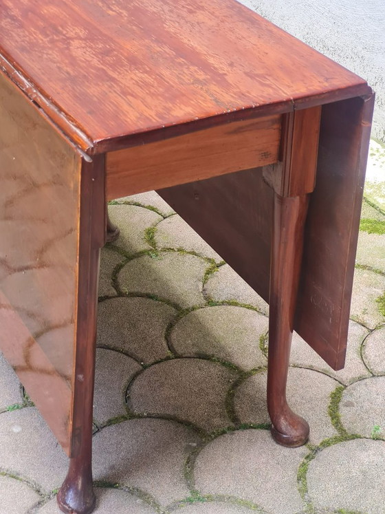 Tavolo a bandelle in mogano – Tavolini, Legno (photo 6 of 9)