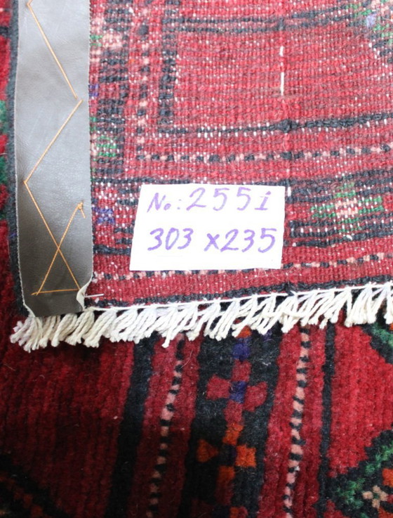 Image 1 of Hand-knotted Persian carpet Nomads Kordi Ghochan 303x235