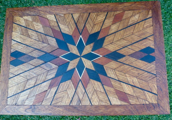 Image 1 of Table d'appoint Art-Déco moderniste dans le style de Michel Duffet.